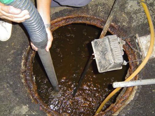 东莞生态园隔油池清理