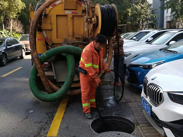 东莞生态园排污管道清淤